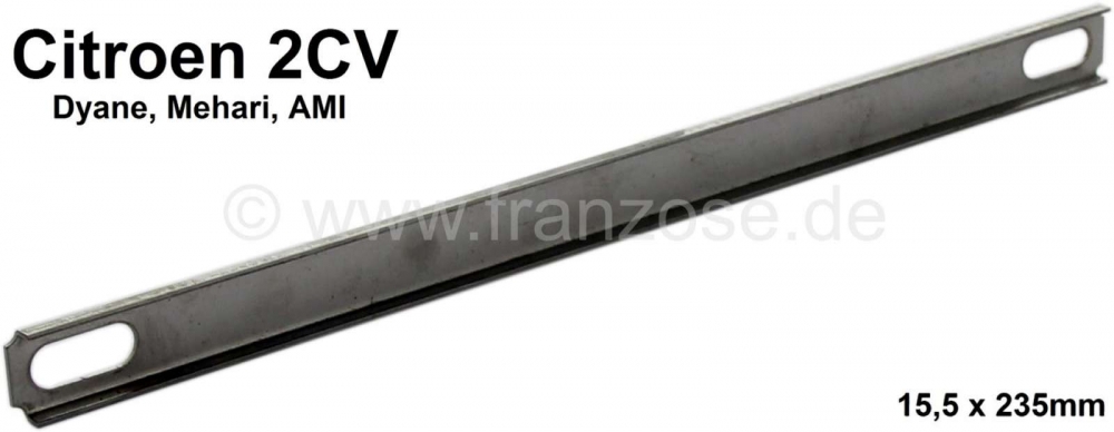 Citroen-2CV - Rubber in het motorventilatorhuis: bevestigingsstrip voor montage. Geschikt voor Citroen 2