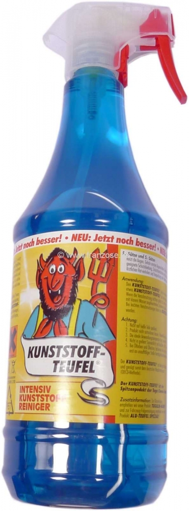 Citroen-2CV - Kunststoff-Teufel® is een zeer actief en elektrolytisch reinigingsmiddel. Het verwijdert 