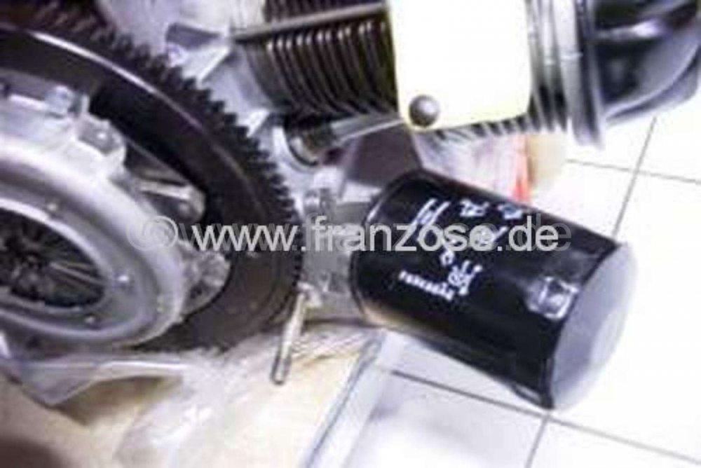 Citroen-2CV - Oliefilter-adapterschroef voor Citroen 2CV. Voor het ombouwen naar een groter oliefilter i