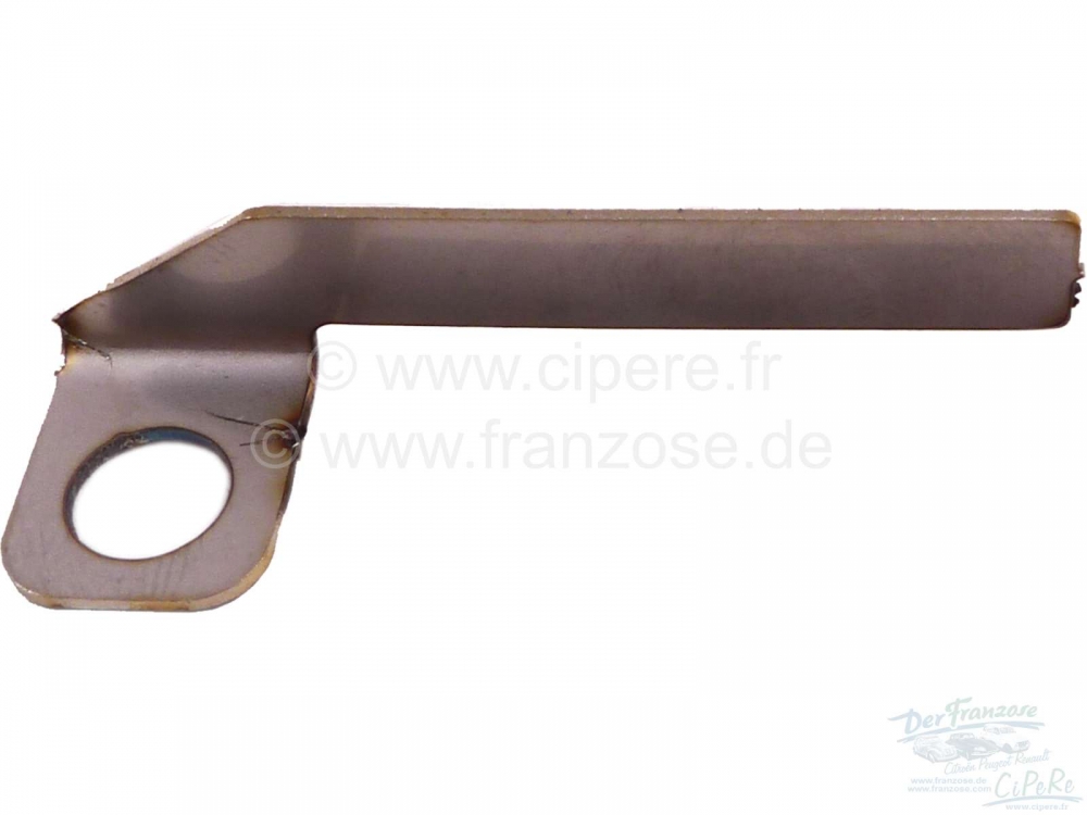 Citroen-2CV - Olieleidingsbeugel op het motorblok. Geschikt voor Citroen 2CV. Deze beugel wordt aan de z