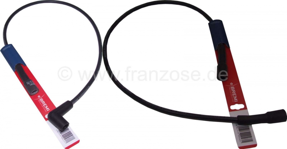 Citroen-2CV - Bougiekabelset voor onze bobine 14395! Let op, deze kabels passen alleen op onze speciale 