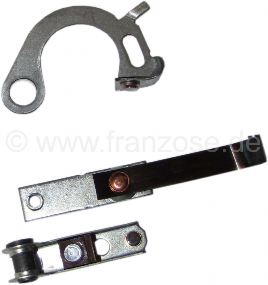 Citroen-2CV - replica van contactpunten voor Citroen 2CV 4+6, 12 volt. Beter om de originele contacten t