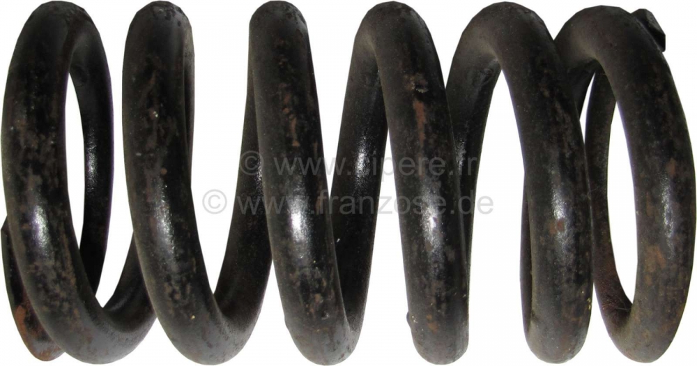 Citroen-2CV - Achterveer (kleine diameter, korte veer) voor de veerpot. Geschikt voor Citroen 2CV, vanaf