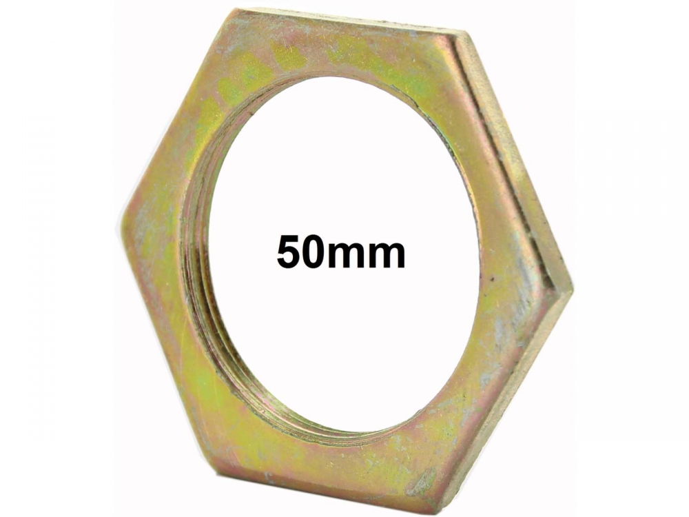 Citroen-2CV - Buismoer met schroefdraad (bevestiging veerpot), geschikt voor Citroen AK, ACDY, AMI 6 + 8