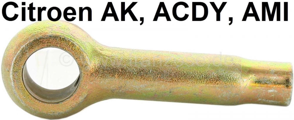 Citroen-2CV - Veerpootsteleinde met oog, geschikt voor Citroen AK, ACDY, AMI (ongeveer 12-15 mm langer d