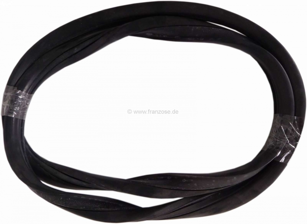 Citroen-2CV - 2CV, voorruitrubber voor Citroen 2CV AZAM. De afdichting is voor de montage van een sierli