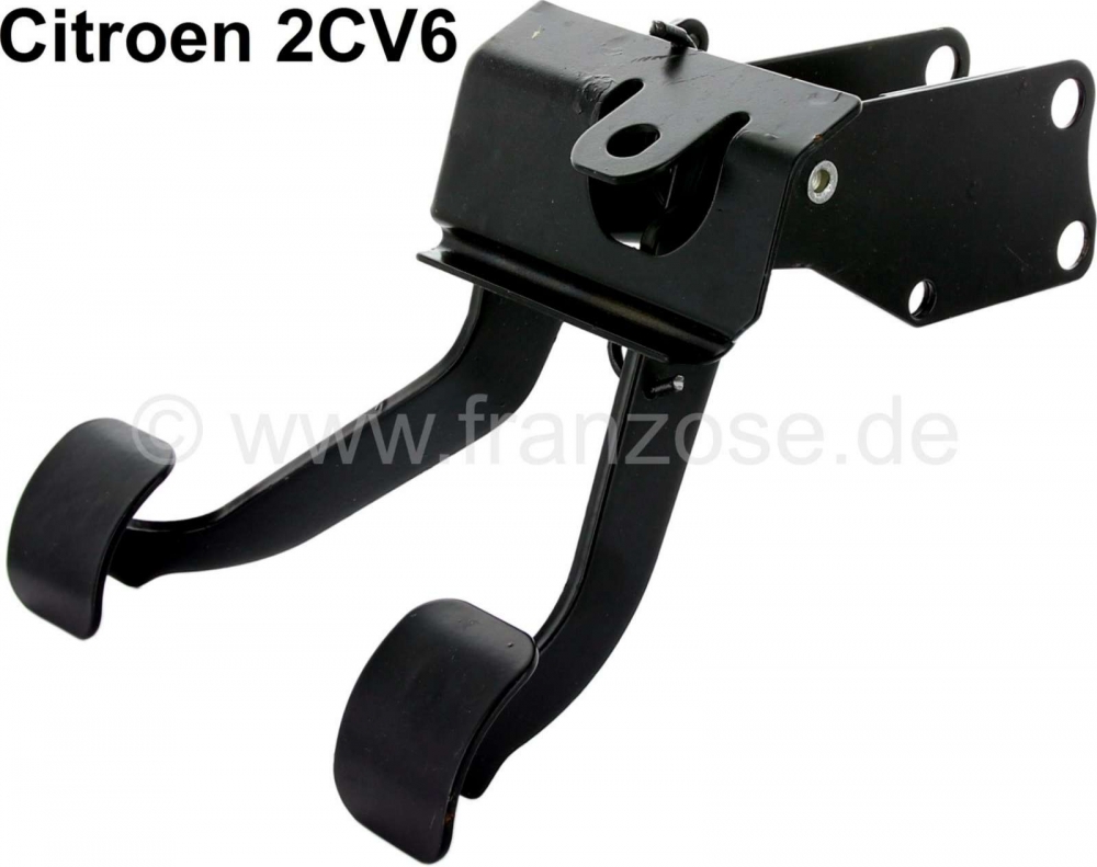 Citroen-2CV - Pedaalblok (pedalen) compleet. Geschikt voor Citroen 2CV6.