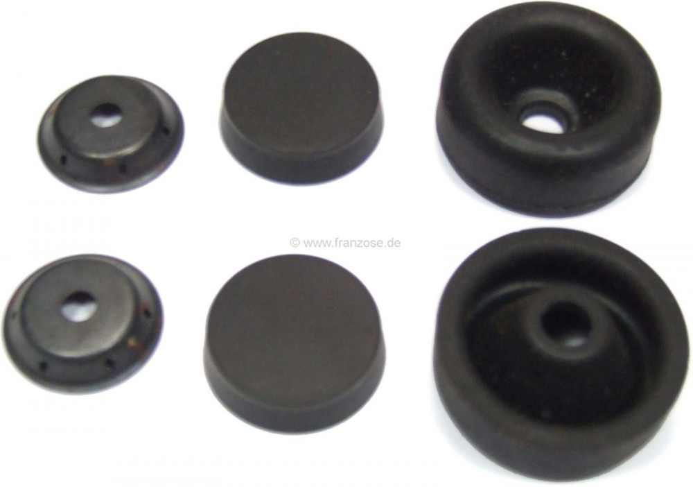 Citroen-2CV - Remcilinder voorwiel, reparatieset (zonder zuiger). Geschikt voor Citroen 2CV, AK, AZU, va