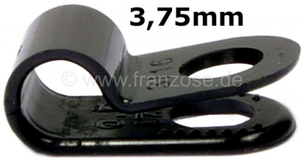 Citroen-2CV - Hydraulische + remleidinghouder om op te schroeven, gemaakt van kunststof. Geschikt voor 3