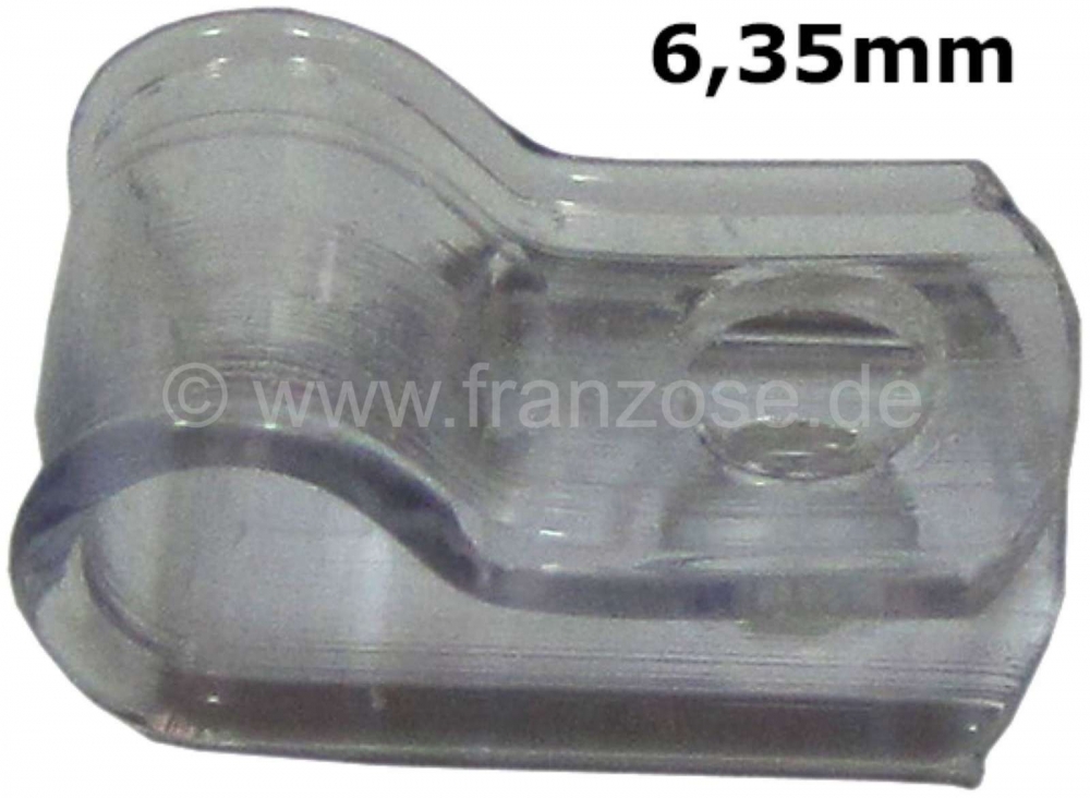 Citroen-2CV - Hydraulische + remleidinghouder om op te schroeven, gemaakt van kunststof. Geschikt voor 6