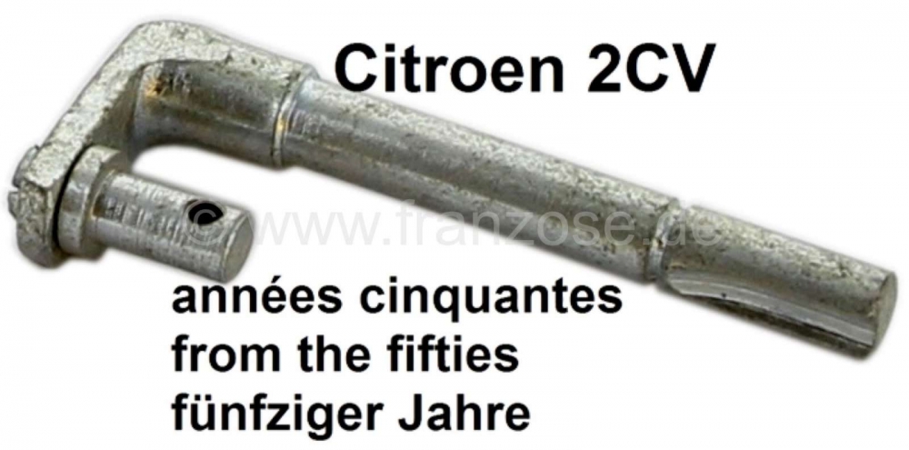 Citroen-2CV - Ruitenwisseras, geschikt voor Citroen 2CV, uit de jaren vijftig.