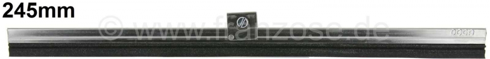 Citroen-2CV - Stijf wisserblad, voor Citroen 2CV tot 1970, Renault 4CV. Per stuk. Lengte 250 mm. De wiss