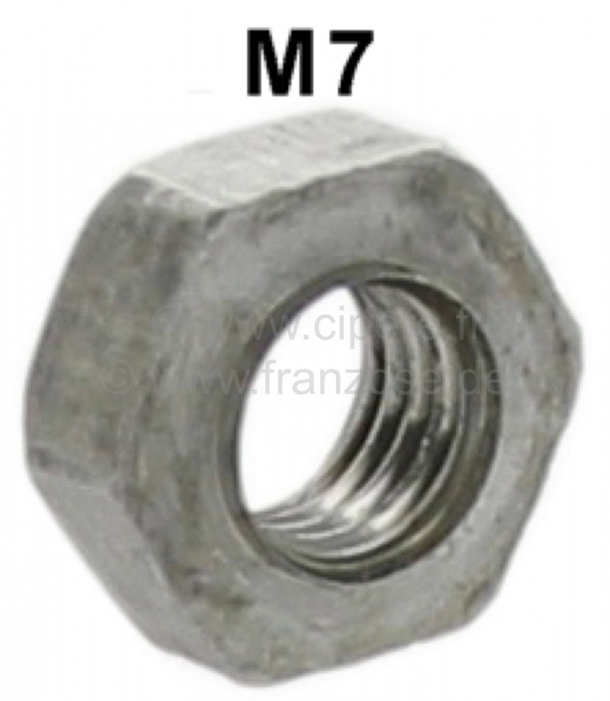 Renault - M7 lasmoer (DIN929). Per stuk