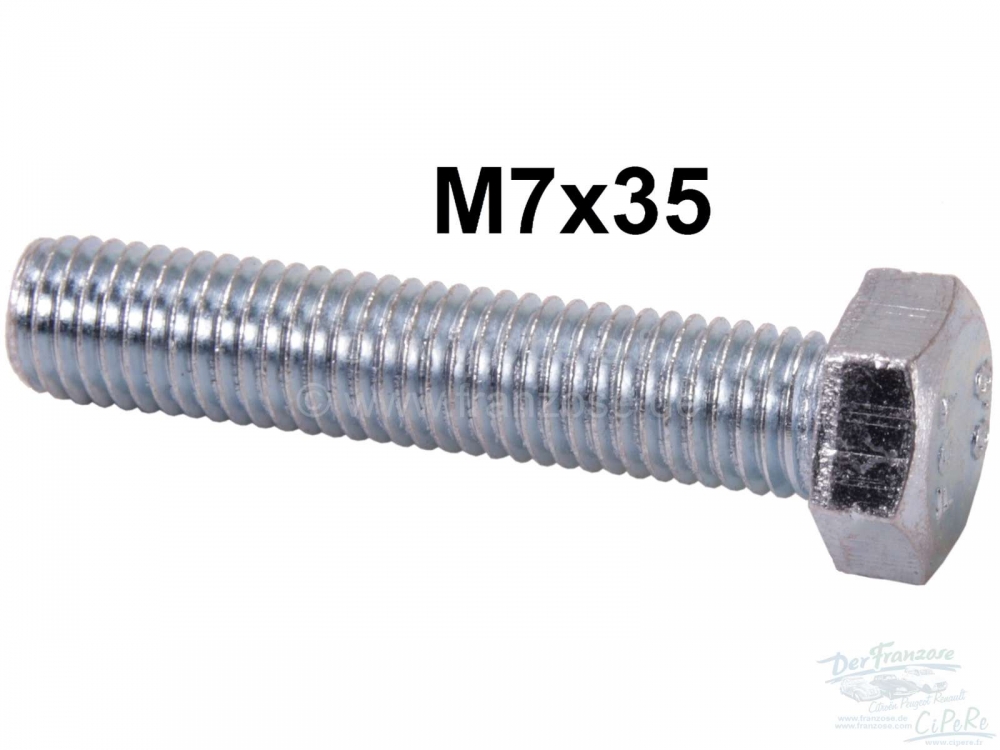 Citroen-2CV - M7x35 / schroef gegalvaniseerd