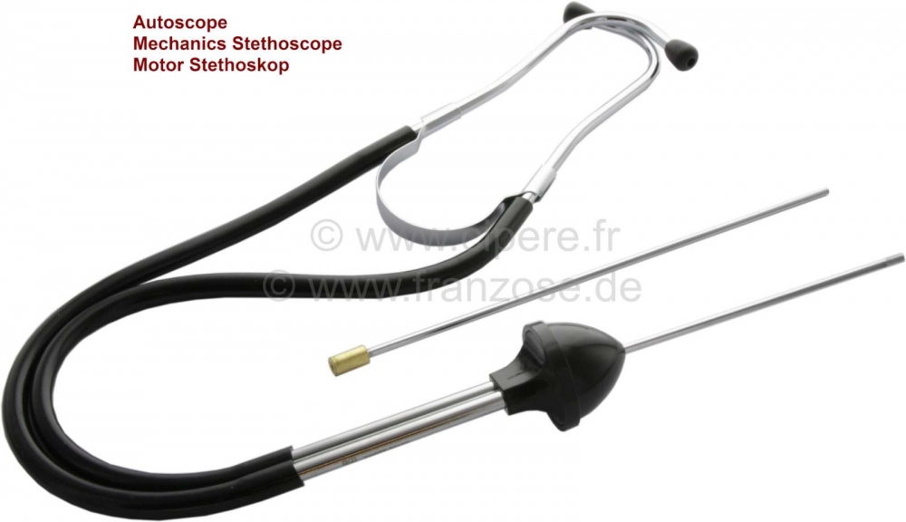 Sonstige-Citroen - Autoscope, voor het zoeken naar abnormale trillingen of vloeistoflekken. Geleverd met een 
