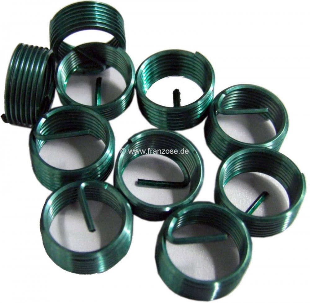 Peugeot - Bougie schroefdraad Helicoil inzetstuk. M14x1,25x12,7 (bougies met korte draad 2CV, R4). N