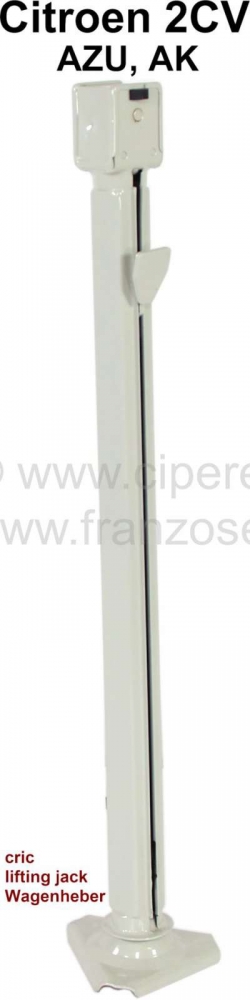 Citroen-2CV - Krik als origineel. Geschikt voor Citroen 2CV6 + 2CV4.