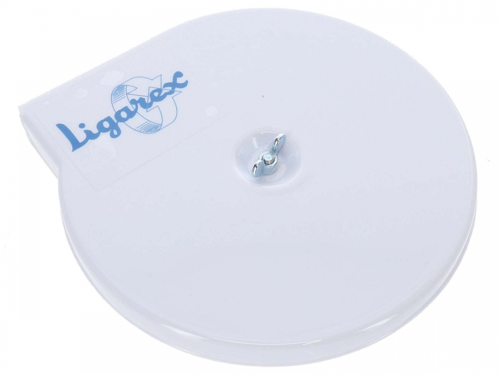 Citroen-2CV - Ligarex band, blik voor de klemband.