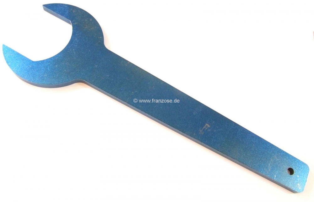 Citroen-2CV - Steeksleutel 46mm, voor de moer van de veerbeker - schroefdraadbuis (2186-T). Eenvoudige k