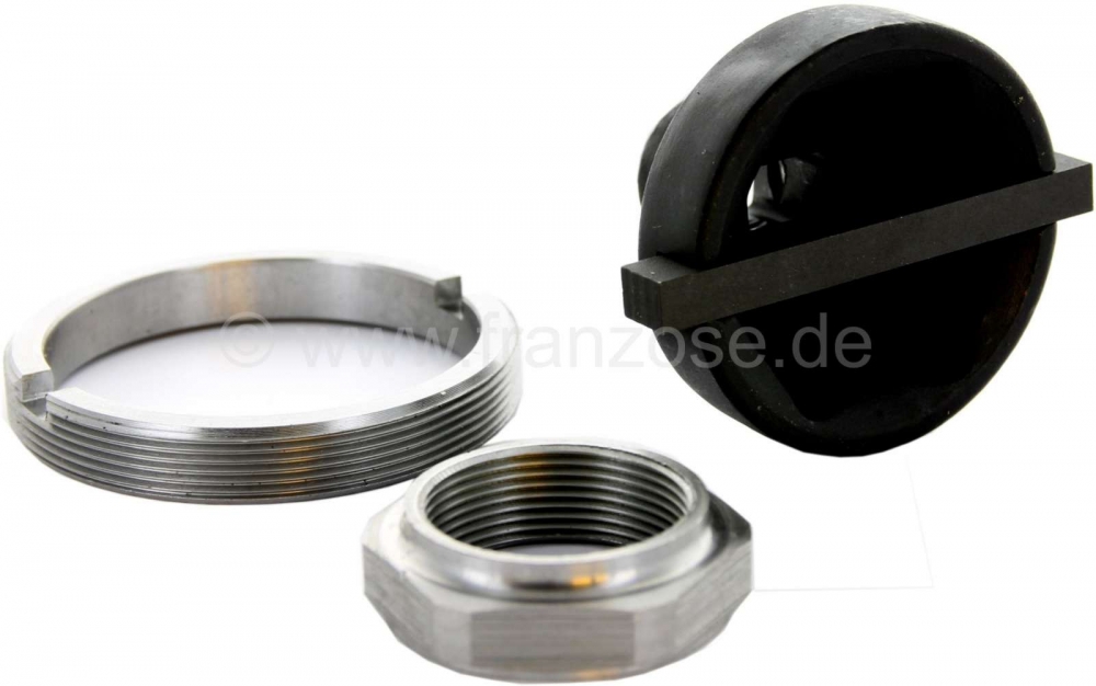 Citroen-2CV - Wiellagersleutel + 44 moer. Combinatiegereedschap. Semi-professioneel, max. draaimoment 39