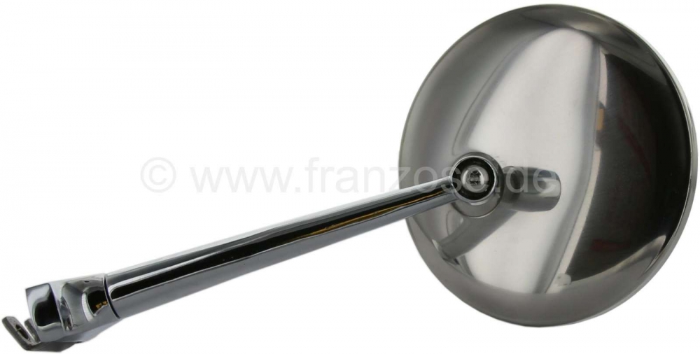 Renault - Spiegel om op de deur te klemmen. Volledig van metaal. Typische deurspiegel, zoals die hee