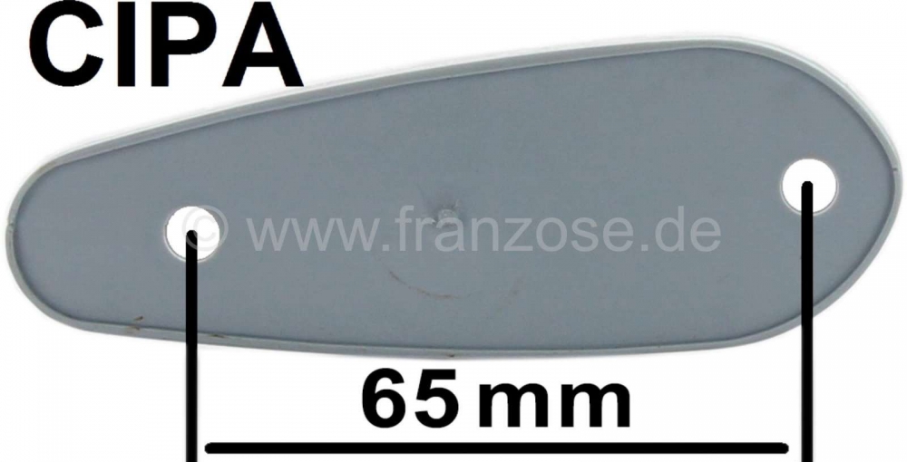 Renault - Onderste spiegelafdichting, voor CIPA-spiegels.