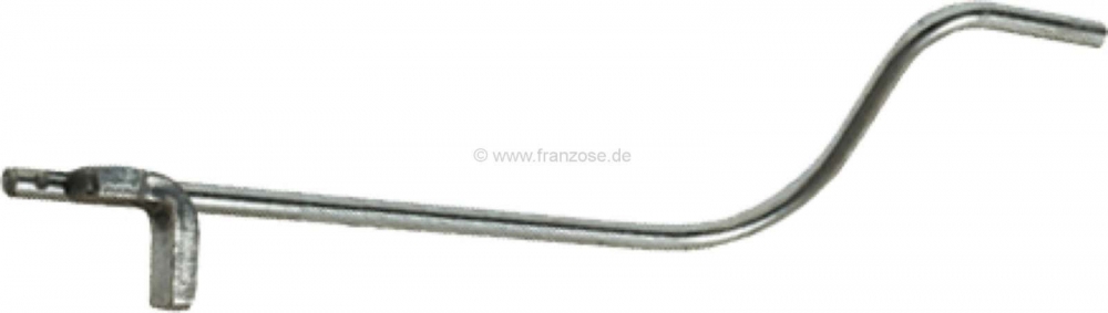 Citroen-2CV - Verstelhendel voor lengteverstelling van de zitting, voor één voorbank.  Geschikt voor C