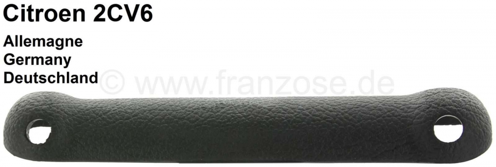 Alle - 2CV, hoofdsteunhoes op de rugleuning. Kleur zwart. Origineel Citroën