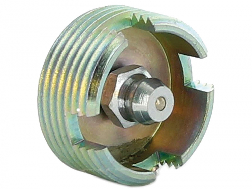 Citroen-2CV - Borgmoer voor drijfstanguiteinde. Geschikt voor Citroen 2CV. De moer is ook voorzien van e