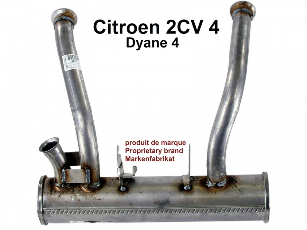 Citroen-2CV - 2CV4, voordemper voor Citroen 2CV4 (435cc).