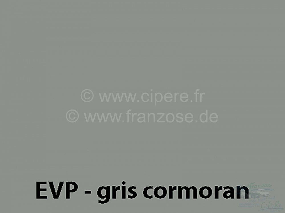 Citroen-2CV - Spuitverf 400ml / EVP / GVP / AC 057 Gris Cormoran, benaderde verf niet 100% identiek - ge