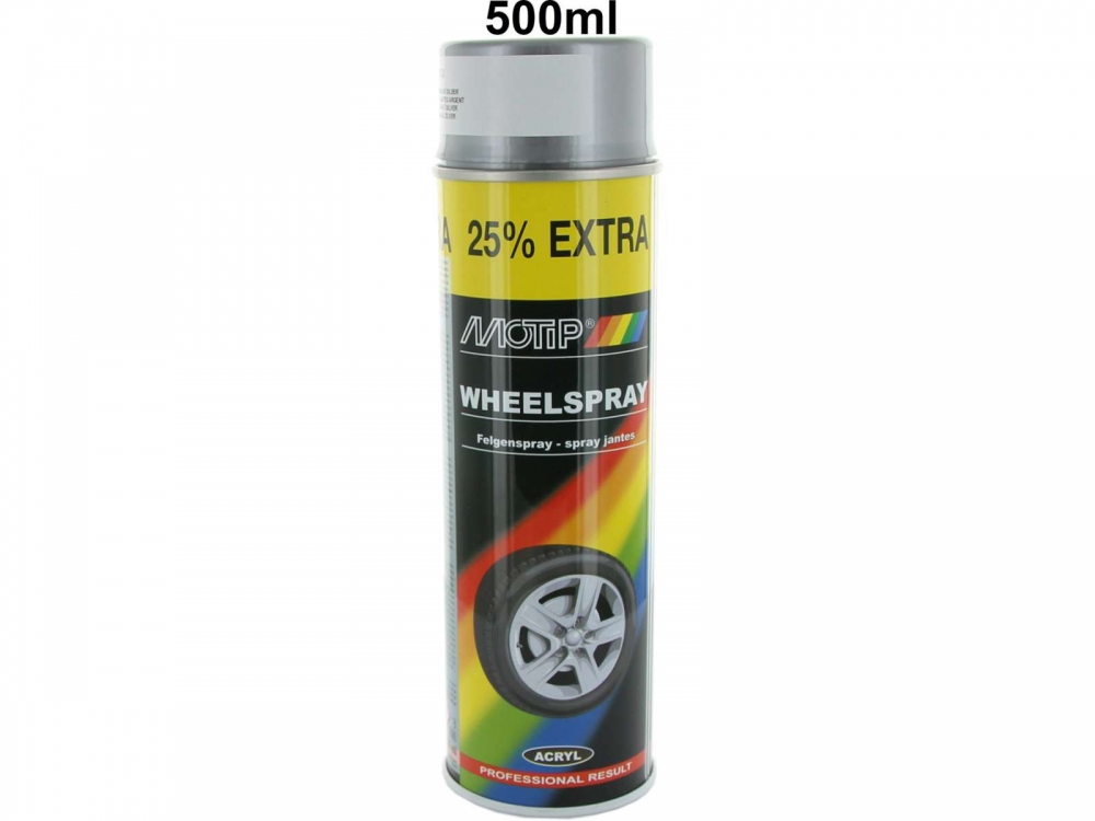Renault - Spuitverf wiel zilver 500ml