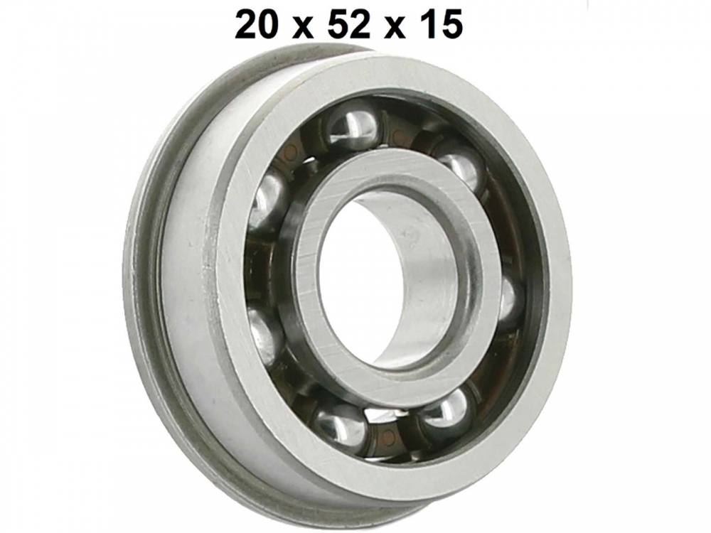 Citroen-2CV - Achterste primaire aslager, reproductie. Geschikt voor Citroen 2CV6.  Binnendiameter: 20mm
