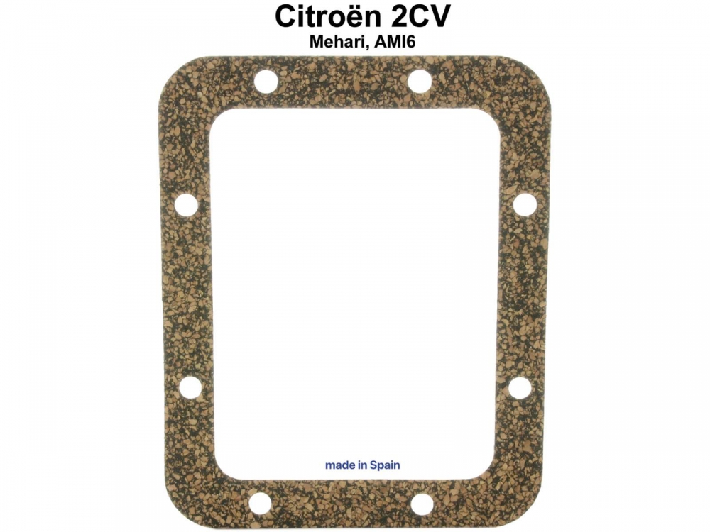 Citroen-2CV - Versnellingsbakdekselpakking voor Citroen 2CV / AMI6, Dyane. Geschikt voor de oude versnel