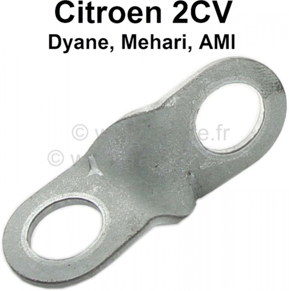 Citroen-2CV - Verbindingsstuk voor versnellingspook (plaatstaal), 90° gedraaid, verbinding van de versn