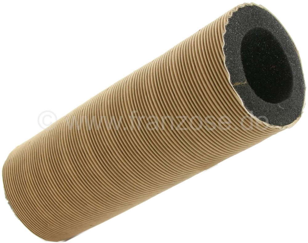 Citroen-2CV - Bovenste kachelslang, voor Citroen 2CV6+4. Lengte ca. 225mm. Deze slang werd gemonteerd tu