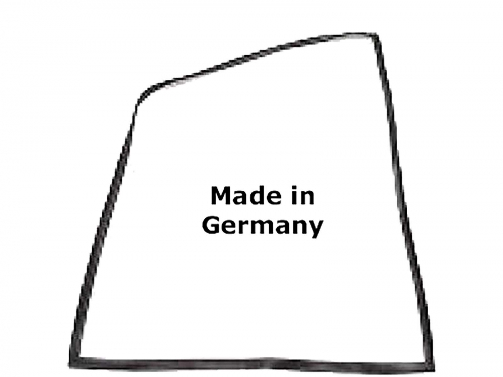 Citroen-2CV - 2CV, deurafdichting (Made in Germany) linksvoor. Geschikt voor Citroen 2CV, vanaf modeljaa