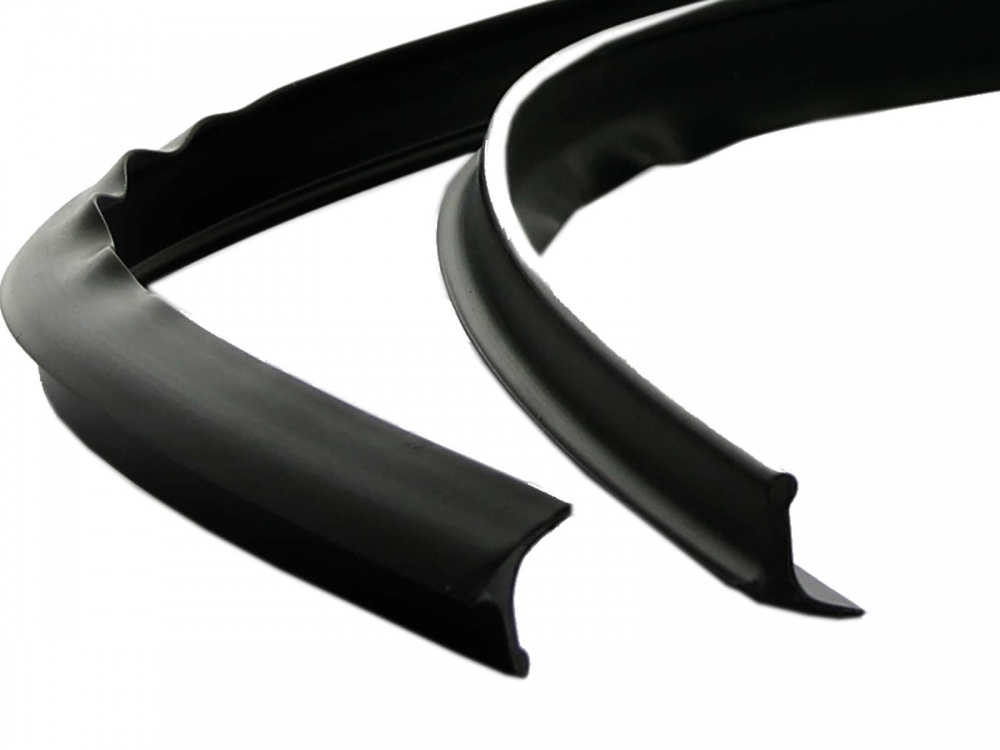 Citroen-2CV - Dyane, raamasafdichting binnen + buiten (2 stuks). Geschikt voor Citroën Dyane met draair