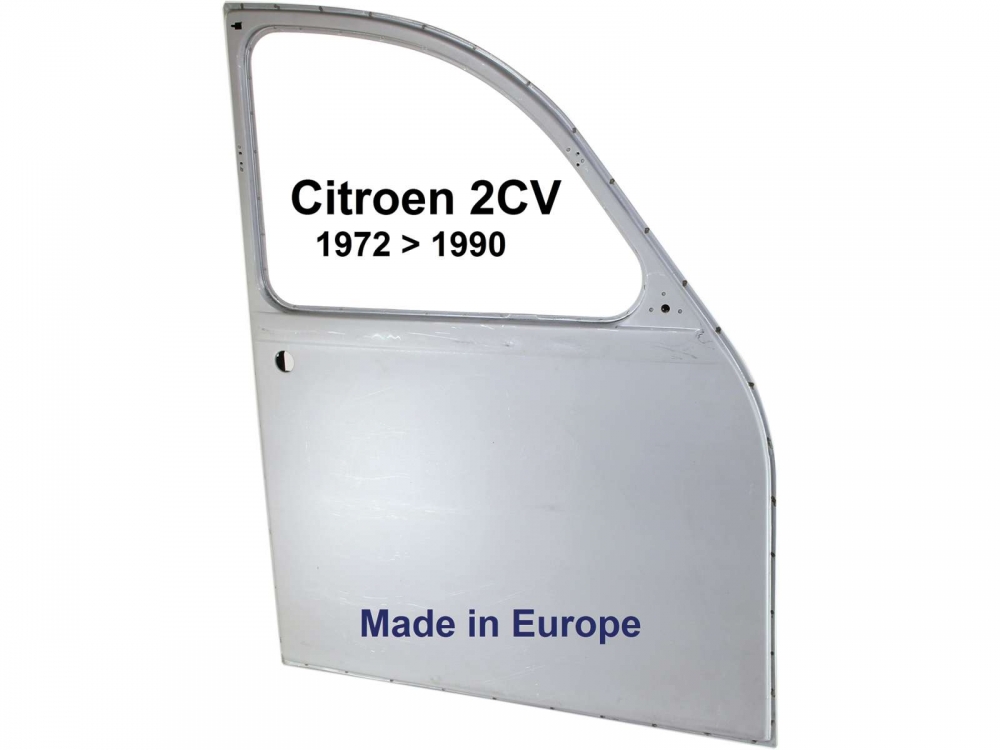 Citroen-2CV - 2CV, rechter voordeur. Geschikt voor Citroen 2CV, vanaf bouwjaar 04/1972, reproductie uit 