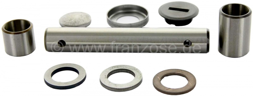 Citroen-2CV - Borgpen voor Citroen 2CV, compleet met alle hulzen en vulringen (2,0 + 2,0 + 3,0mm). Stale