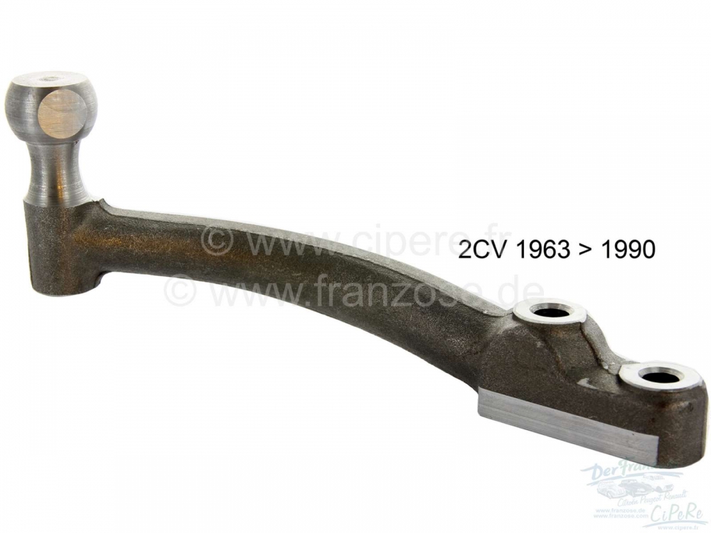 Citroen-2CV - Trekstanghendel links, geschikt voor Citroen 2CV, van 1963 tot 1990, Made in France