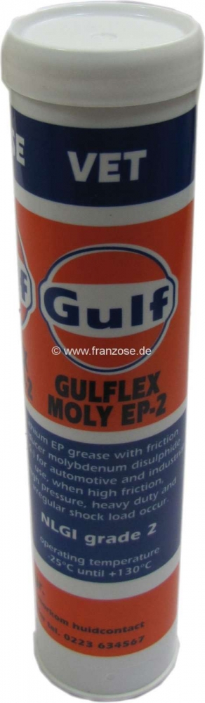 Citroen-2CV - Vet: Molykote vet in patroon, voor vetspuit. 400 g (grafietvet). Hoogwaardig wentellagerve