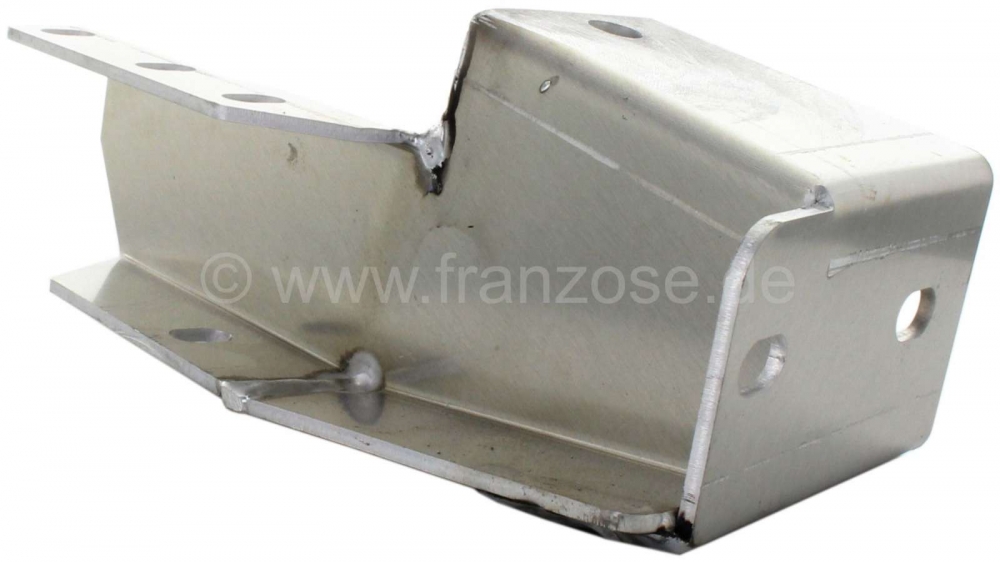 Citroen-2CV - Bumpersteun linksvoor, gemaakt van aluminium! Gegarandeerd roestvrij! Geschikt voor Citroe