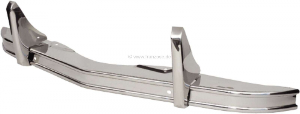 Citroen-2CV - Voorbumper, voor Citroen 2CV, gemaakt van gepolijst roestvrij staal. Speciaal vervaardigd 