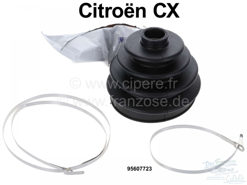 Sonstige-Citroen - Aandrijfashoes Citroen CX, wielzijde, alle modellen. 100 + 29 mm diameter. Of. Nr. 9560772