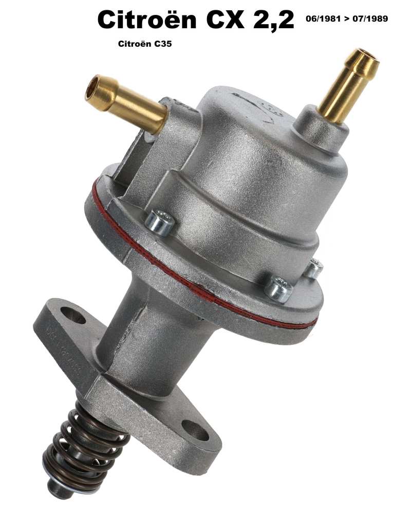 Sonstige-Citroen - Mechanische benzinepomp CX 2.2. bouwjaar 06/81>07/89. Citroen C35 benzinemotor, vanaf 1978