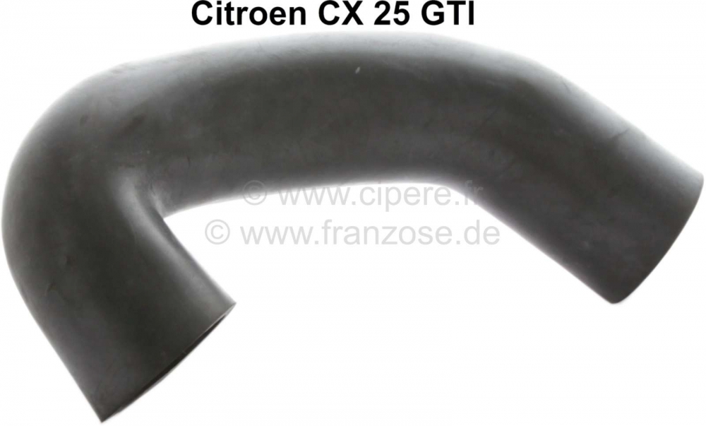 Alle - CX, luchtinlaat rubberslang. Geschikt voor Citroen CX25 GTI.