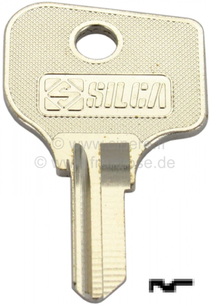 Peugeot - Blanco sleutel voor contactslot + deurslot. Geschikt voor Peugeot 104. 204 vanaf 1965. 304