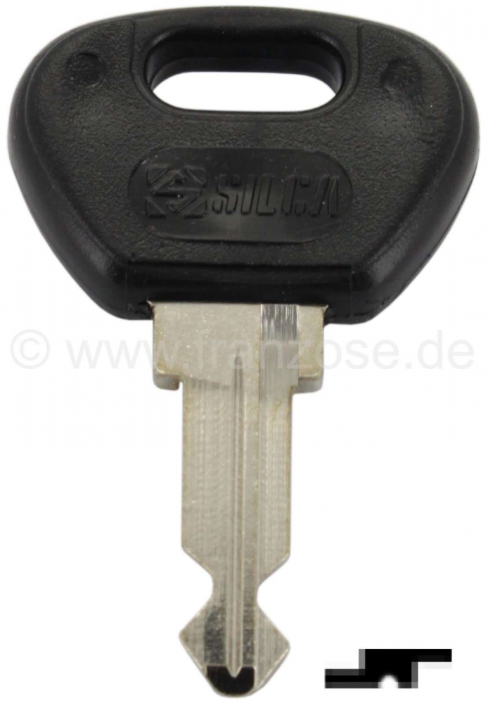 Alle - Blanco sleutel voor contactslot + deurslot. Geschikt voor Peugeot 104, van 1982 tot 1988. 