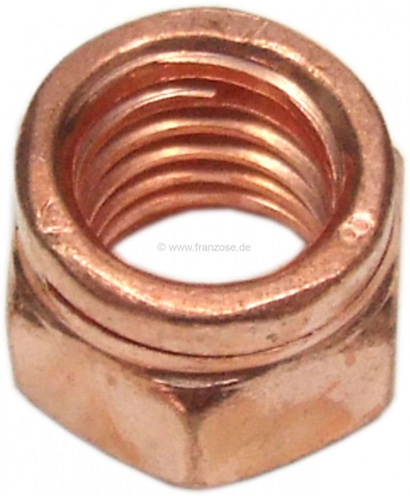 Citroen-DS-11CV-HY - Moer 10mm, voor de aandrijfas. Geschikt voor Citroen 11CV + 15CV. Of. Nr. 441304